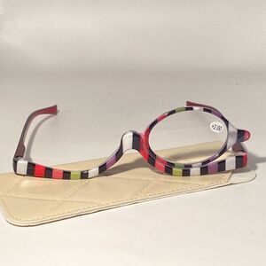0982 Makeup Cosmetic 2.00 Flip Magnifying Glasses For Precision Application N…